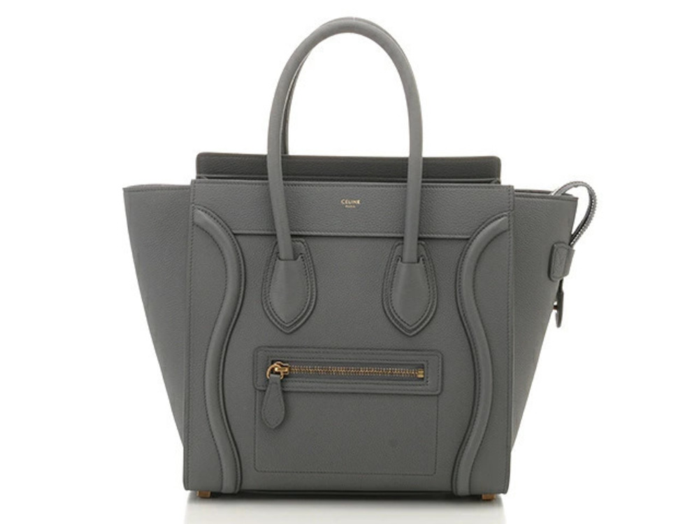 Celine Luggage Tote Shopper Tote Bag Calfskin
